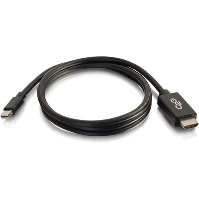 C2G 3 ft. Mini DisplayPort to HDMI Adapter Cable, Black (54420)