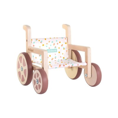 MINILAND Wooden Wheelchair Doll Accessory (MLE31183)