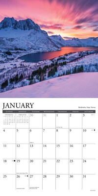 2026 Willow Creek Wanderlust 12" x 12" Monthly Wall Calendar (55601)