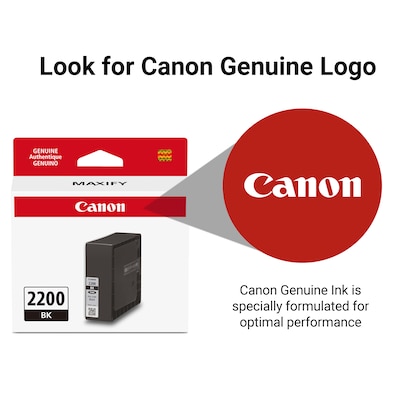 Canon PGI-2200 Black Standard Yield Ink Cartridge (9291B001)
