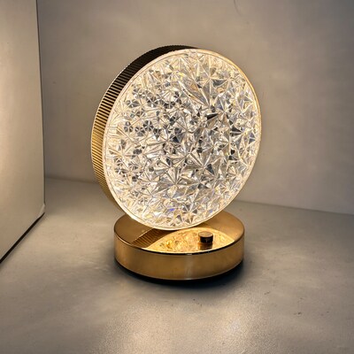 Tech Mod LED Circle Crystal Lamp