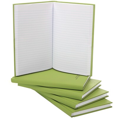 Global Printed Products Tactical Military Notebook, 5.5" x 8", 192 Sheets, Green, 5/Pack (GPP-0117-5)
