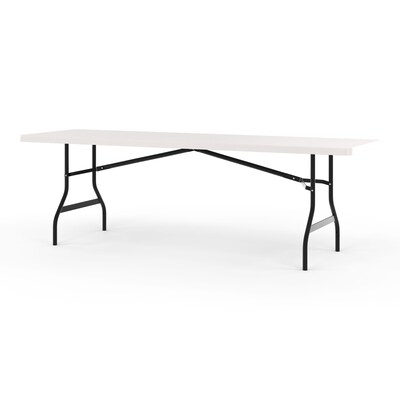 Quill Brand® Folding Table, 96"L x 29"W, Granite (79133)