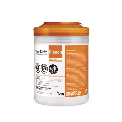 PDI Sani-Cloth Disinfecting Wipes, 160 Wipes/Container, 12/Carton (P84172)