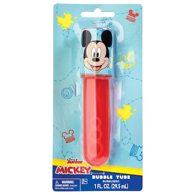 Party City Mickey Mouse Bubble Tube, Red (AM3902575-NS)