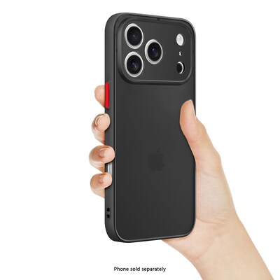 SaharaCase Venture Series Phone Case for iPhone 17 Pro Max, Shock Absorbing, Scorpion Black (CP00997)