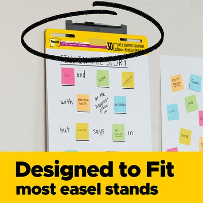 Post-it Super Sticky Wall Easel Pad, 25" x 30", 20 Sheets/Pad, 6 Pads/Pack (559-VAD20-6PK)