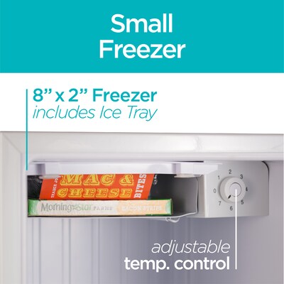 Black & Decker Refrigerators w/Freezer, 1.7 Cu. Ft., White (BCRK17W)