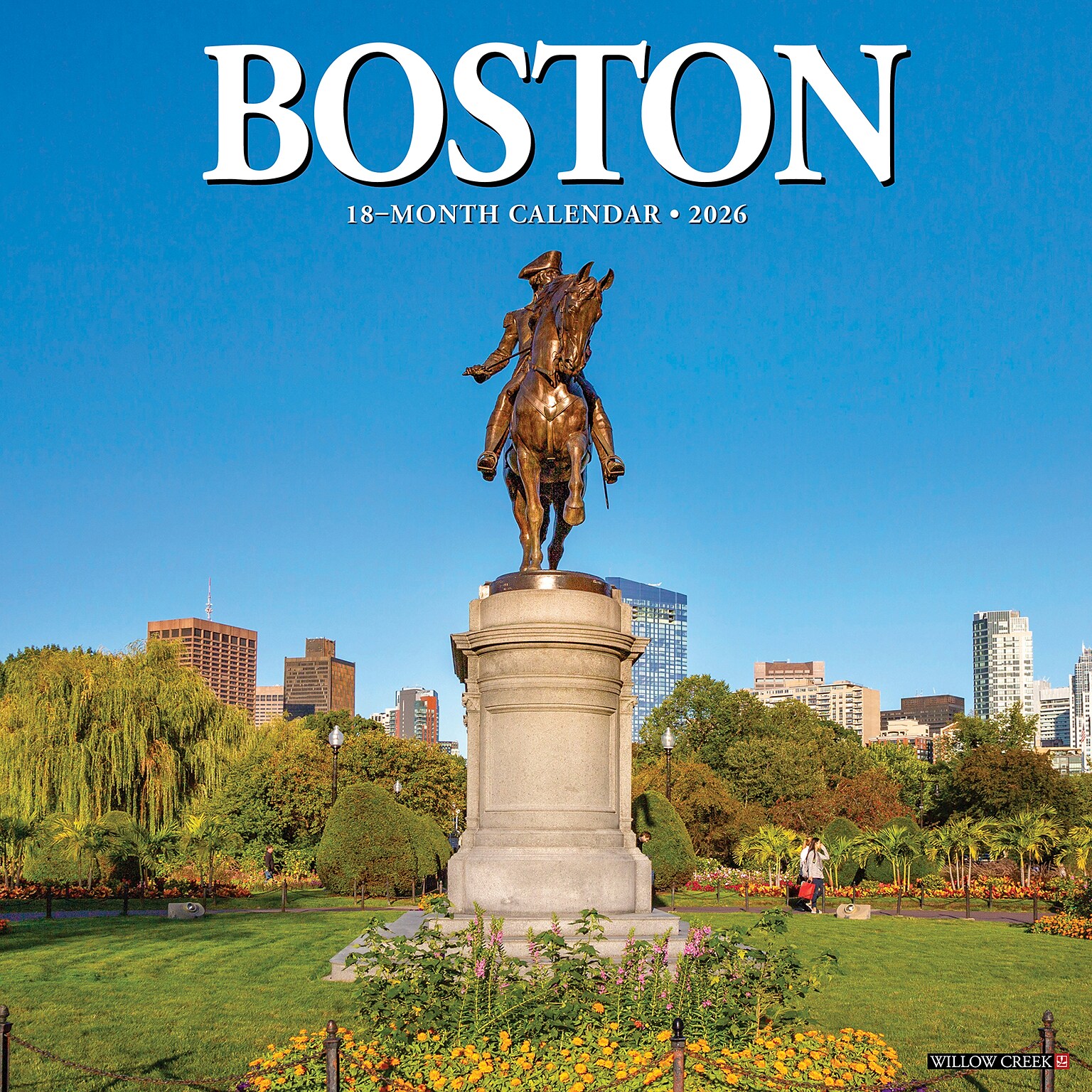 2026 Willow Creek Boston 12 x 12 Monthly Wall Calendar (50330)