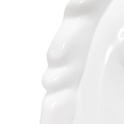 Creekwood Home Whimsilux 15.5" LED Table Lamp, White/Rainbow Glitter (CWT-2023-RN)