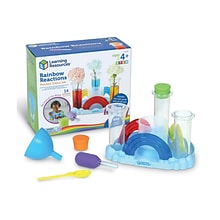 Learning Resources Rainbow Reactions Preschool Science Lab Set (LER2894)