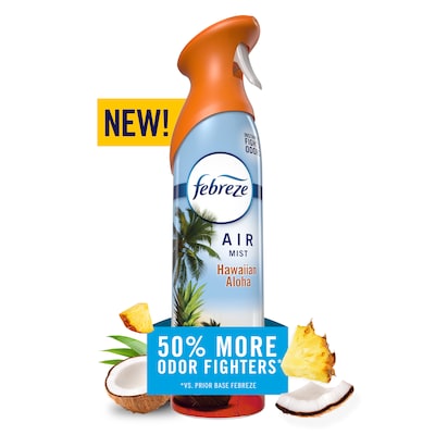 Febreze Air Mist Air Freshener Spray, Hawaiian Aloha Scent, 8.1 oz. (13855/62601)