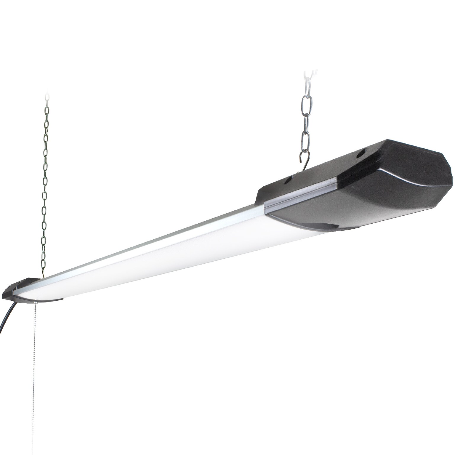 Newhouse Lighting 4 ft. LED Shop Light, 100 Watt/10K Lumens, Black (NH-SHOP-M4FT10K)