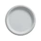 Amscan 6.75" Paper Plate, Silver, 50 Plates/Pack, 4 Packs/Set (640011.18)
