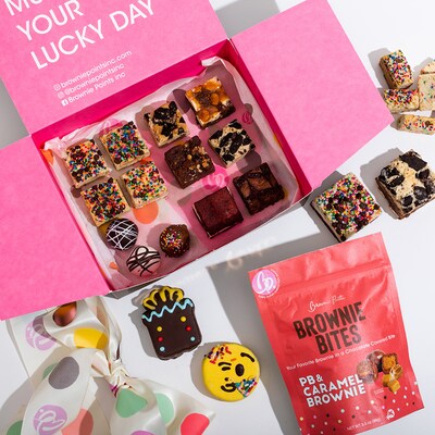 Birthday Bliss Box by Brownie Points – assorted brownies