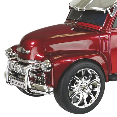Audiobox Retro Ride Wireless Bluetooth Rechargeable Truck Speaker with FM Radio, Red (TRK-5300RED)