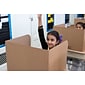 Classroom Products Foldable Cardboard Freestanding Privacy Shield, 13"H x 20"W, Kraft, 30/Box (1330 KR)