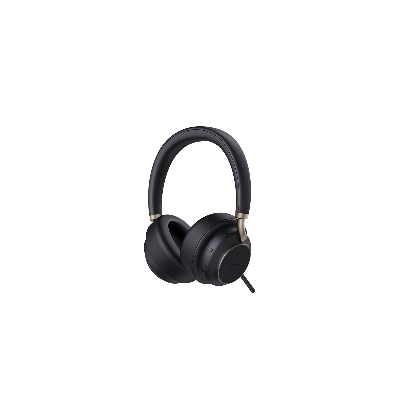 Yealink BH76 Plus Wireless Bluetooth Noise Cancelling Stereo Headset, MT Certified, Black (1208658)