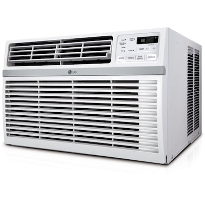 LG 115-Volt 14,000 BTU Window Air Conditioner with Remote, White (LW1424RD)