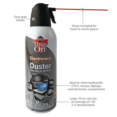 Falcon® Dust-Off® Duster & Electronic Wipe Combo