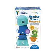 Learning Resources Space Surprise Nesting Toys, 5/Set (LER6377)