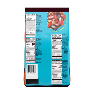 HERSHEY'S, KIT KAT and REESE'S Assorted Milk Chocolate Candy Party Pack, 24.8 oz. (246-00013)