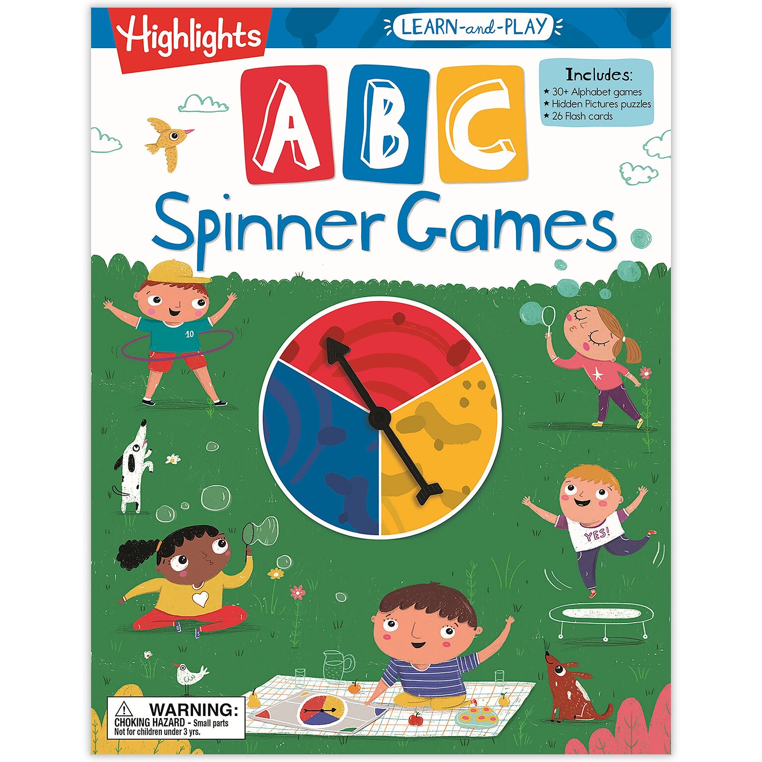 Highlights Learn-and-Play ABC Spinner Games (HFC9781644728321)