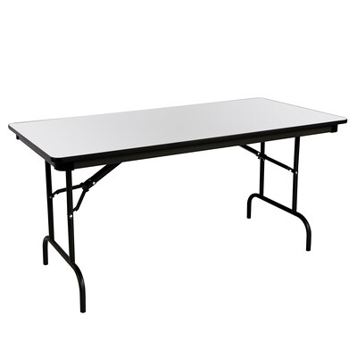 ICEBERG Premium Folding Table, 72" x 30", Gray (55227)