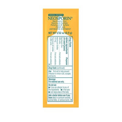 Neosporin Original Ointment, 1/32 oz., 144/Box (04257)