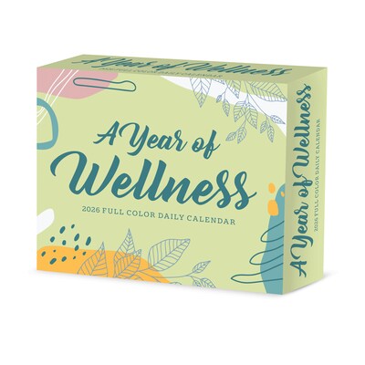 2026 Willow Creek A Year of Wellness 6.2" x 5.4" Day-to-Day Calendar (55243)