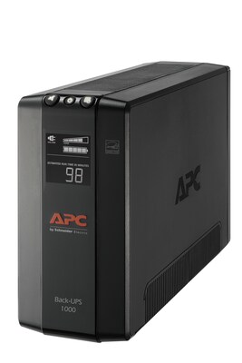 APC Back-UPS Pro 1000 VA UPS, 8-Outlets, Black (BX1000M-LM60)