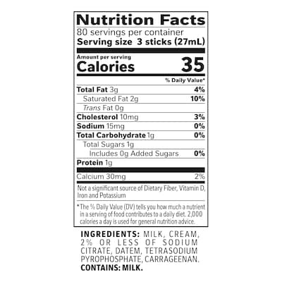 Carnation Half & Half Liquid Creamer Sticks, 240/Carton (SBK21873)