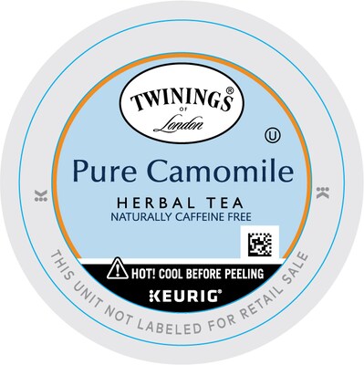 Twinings of London Pure Camomile Herbal Tea, Keurig® K-Cup® Pods, 24/Box (TNA85790)