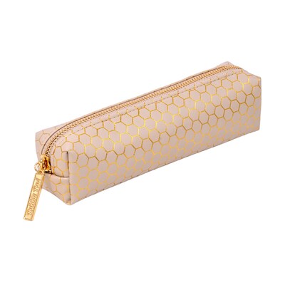 Pukka Pad Zipper Pencil Case, Taupe, 3/Bundle (PUK9981TEHZE-3)