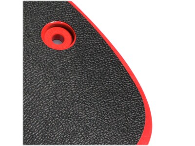 Floortex AFS-TEX Anti-Fatigue Balance Board, Midnight Black, 300 lbs. Capacity (FCWB1420ABK)