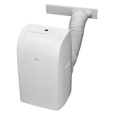 LG ThinQ 115-Volt 12000 BTU (8350 BTU DOE) Portable Air Conditioner with Remote, WiFi Enabled, White (LP0825WSSM)