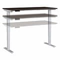 Bush Business Furniture Move 40 Series 60W Electric Height Adjustable Standing Desk, Mocha Cherry/C