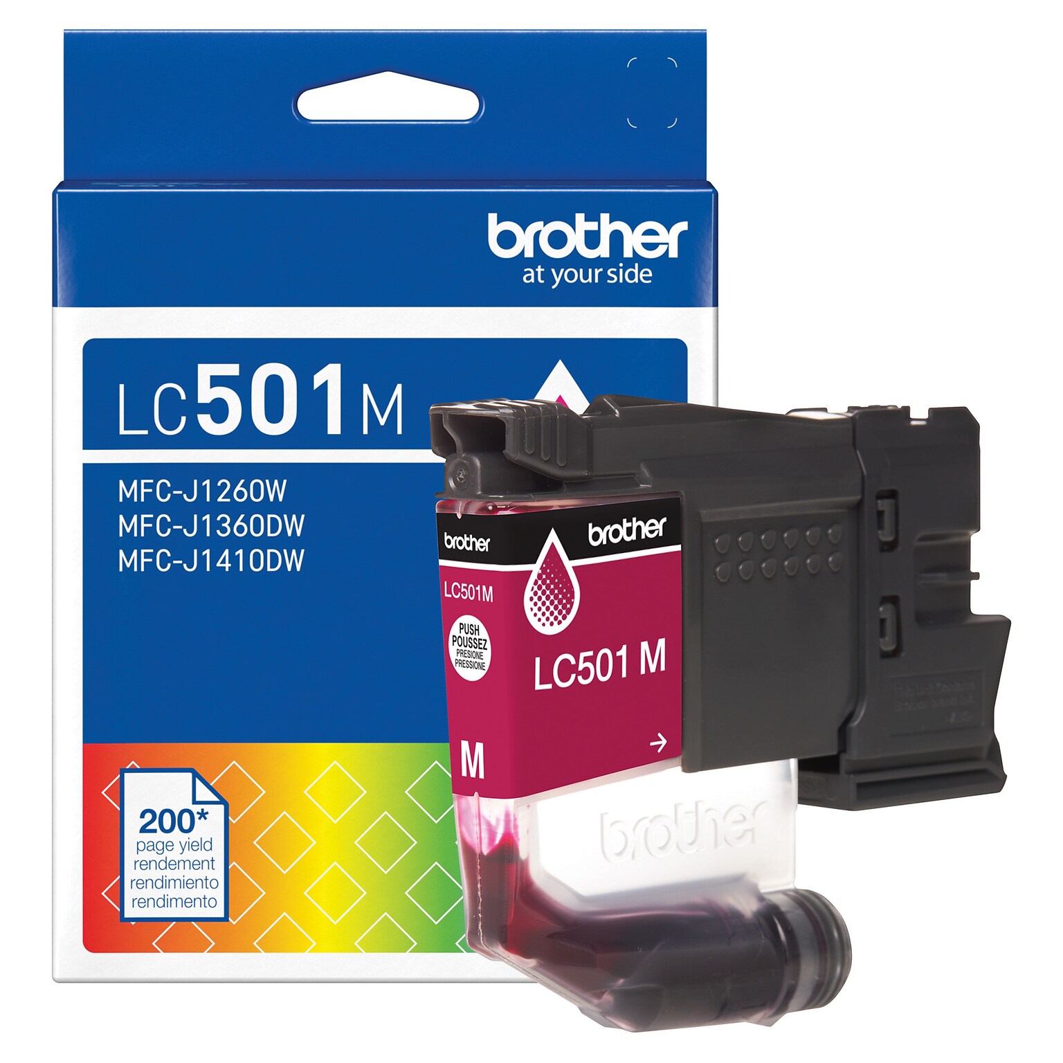 Brother LC501 Magenta Standard Yield Ink Cartridge (LC501MS)