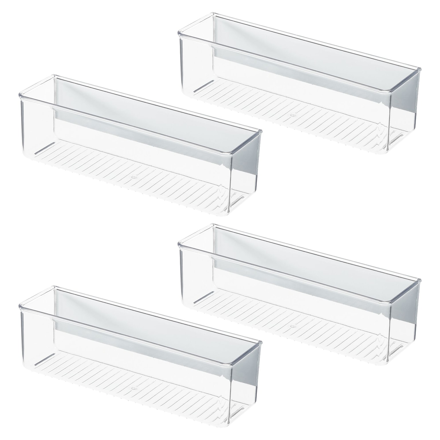 iDesign Magnetic Organizer Bins for Laundry Room - Holds Stain Removers, Dryer Sheets, and Detergent Pods