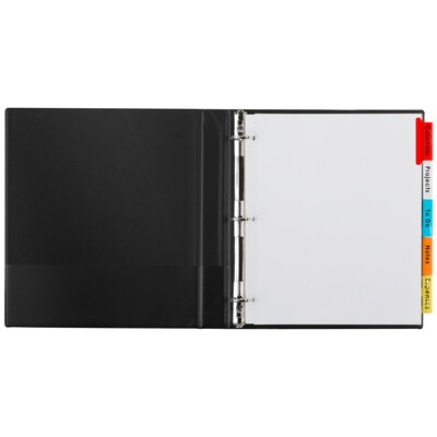 Avery Big Tab Extra Wide Insertable Paper Divider, 5 Tabs, Multicolor, 1 Set (11220)