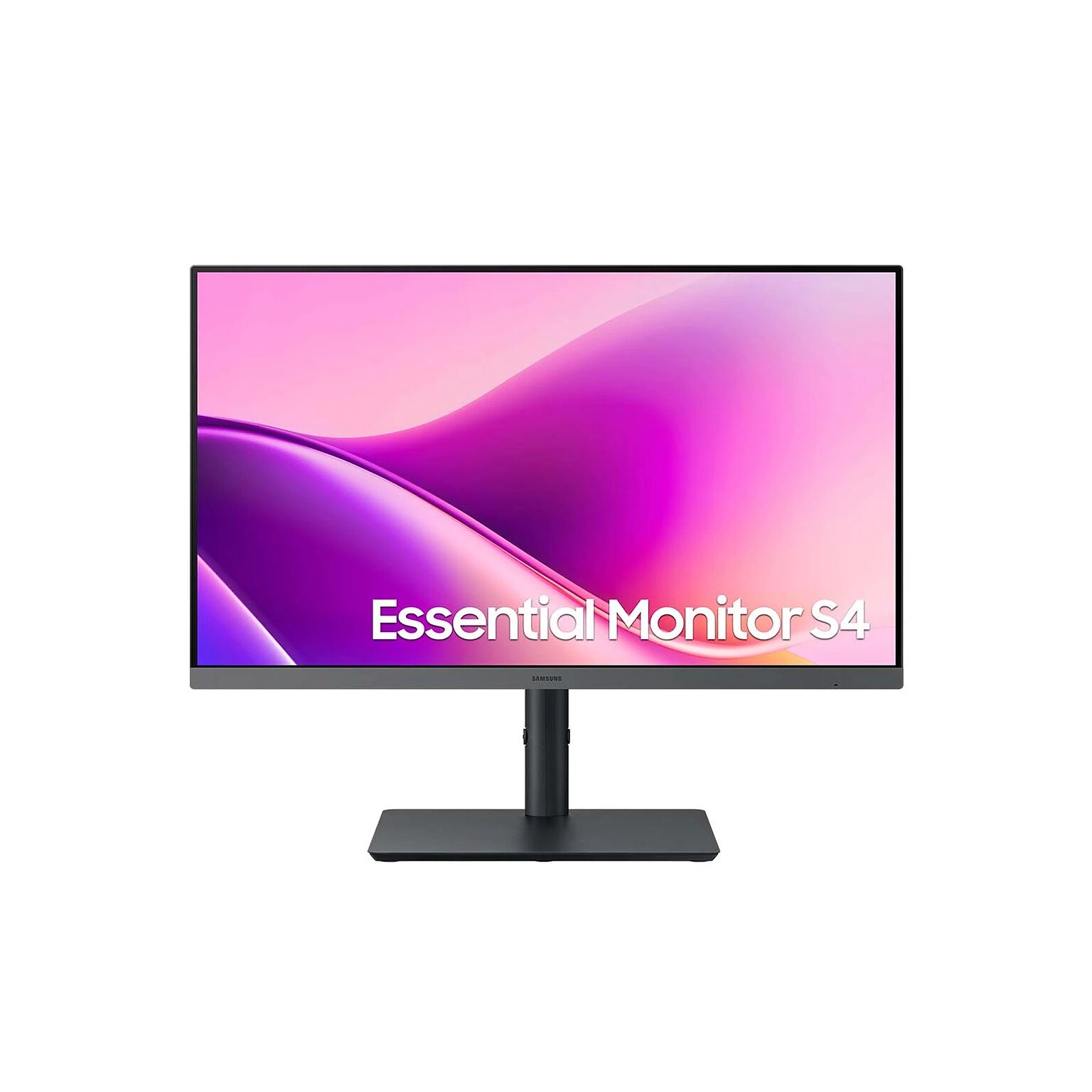 Samsung S4 Series 24 FHD IPS 100Hz Flat Monitor, Height Adjustable, Black (S24F434UAN)