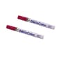 Marvy Uchida DecoColor Opaque Paint Markers, Broad Tip, Crimson Red Lake, 2/Pack (526300CLa)