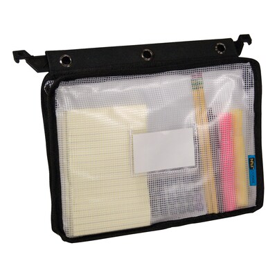 Innovative Storage Zipper Pencil Pouch, Clear, 3/Bundle (AVT50904-3)