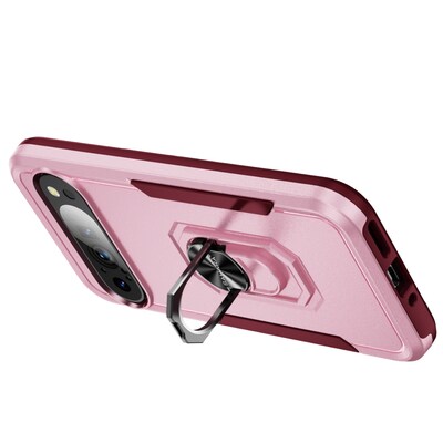 SaharaCase Raider Phone Case for Google Pixel 9 Pro XL, Shock Absorbing, Desert Rose (CP00612)