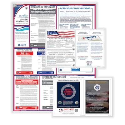 ComplyRight Federal Contractor Poster Kit (EFEDFCCSS)