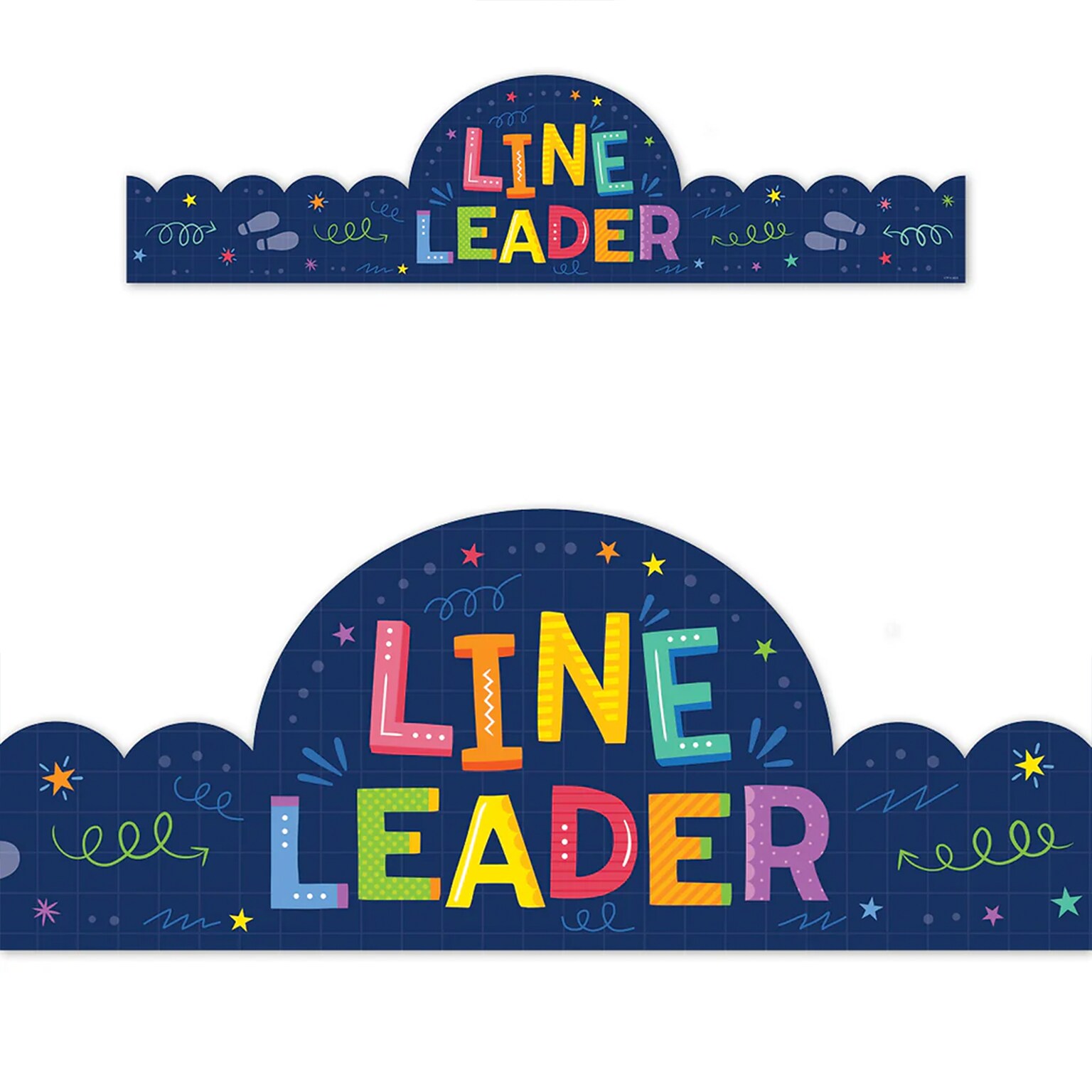 Creative Teaching Press Core Decor Line Leader Crowns, 24 x 6, 30/Pack (CTP11017)