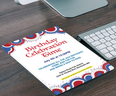Great Papers Patriotic Everyday Letterhead, Multicolored, 50 Sheets/Pack (2025016)