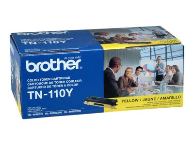 Brother TN-110 Yellow Standard Yield Toner Cartridge  (TN110Y)