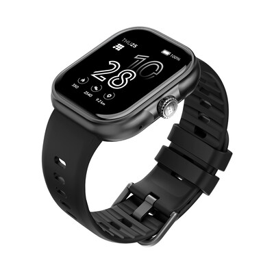 Cubitt VIVA Smartwatch, 46.74mm, Aluminum Case, Obsidian Black Sport Band (CT-VIVA1)
