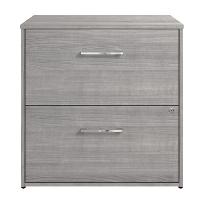 Bush Business Furniture Hustle 2 Drawer Lateral File Cabinet, Platinum Gray (HUF130PG)